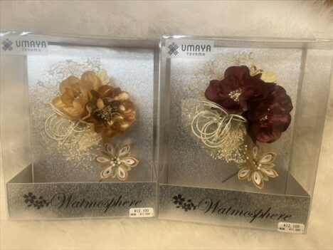 髪飾り入荷しました❀